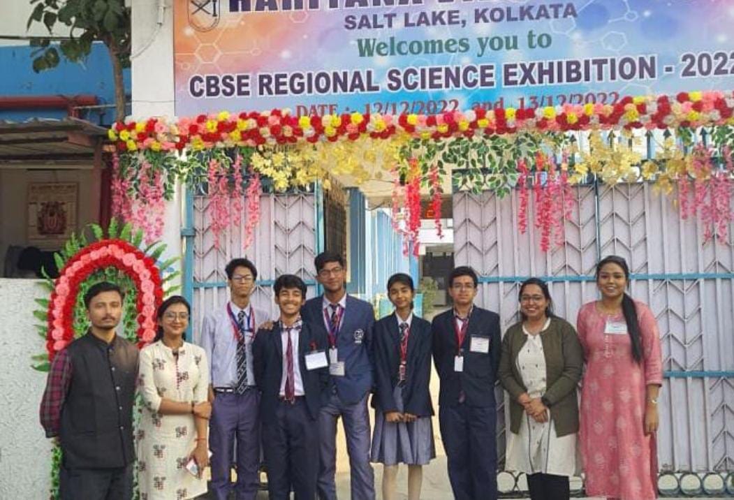 CBSE REGIONAL SCIENCE EXIBITION 2022 PARTICIPANTS FROM KPS BARASAT