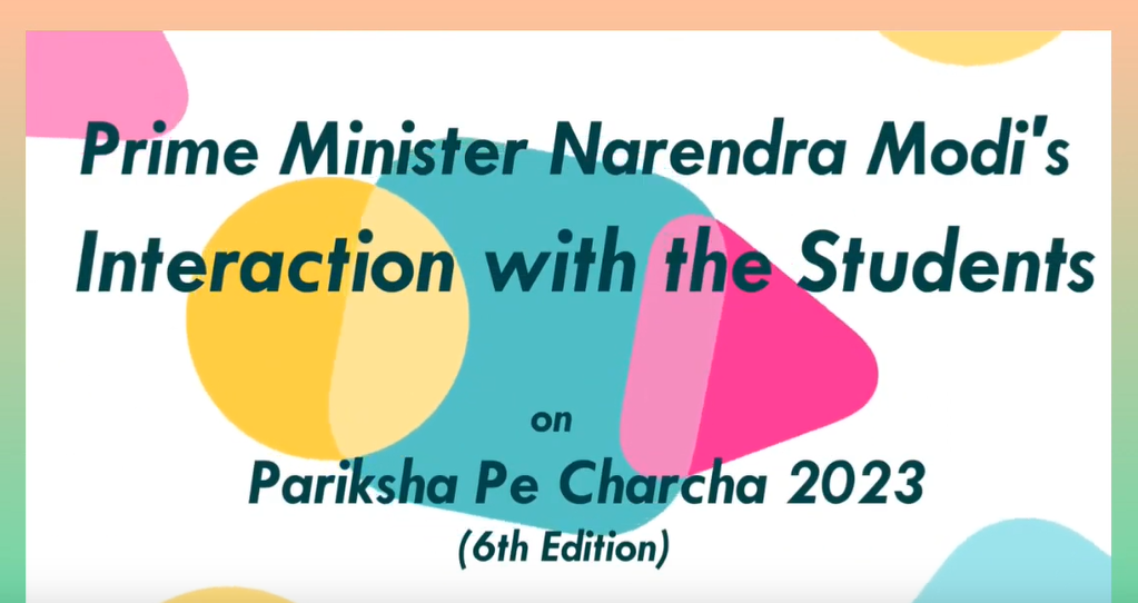 Pariksha Pe Charcha 2023 KPS Barasat School Participation